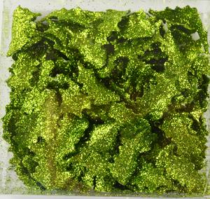 Lístočky glitter 3 cm