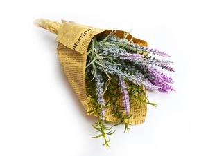 Zväzok levandule a šalvia