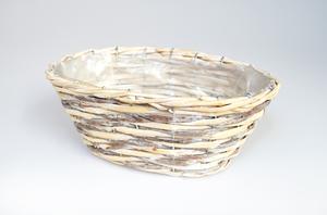 Prútený košík ovál