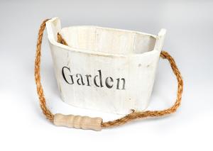 Drevený obal oválny