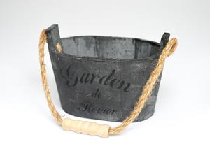 Drevený obal oválny