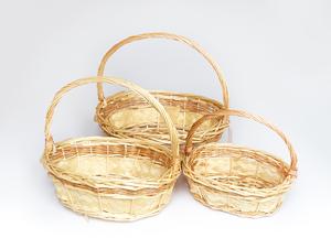 Prútený kôš s uchom