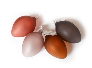 Vajíčka sklenené na zavesenie