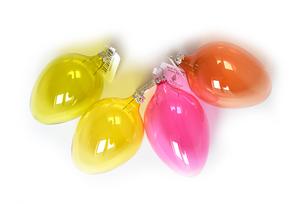 Vajíčka sklenené na zavesenie