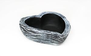 Miska srdca polyresín